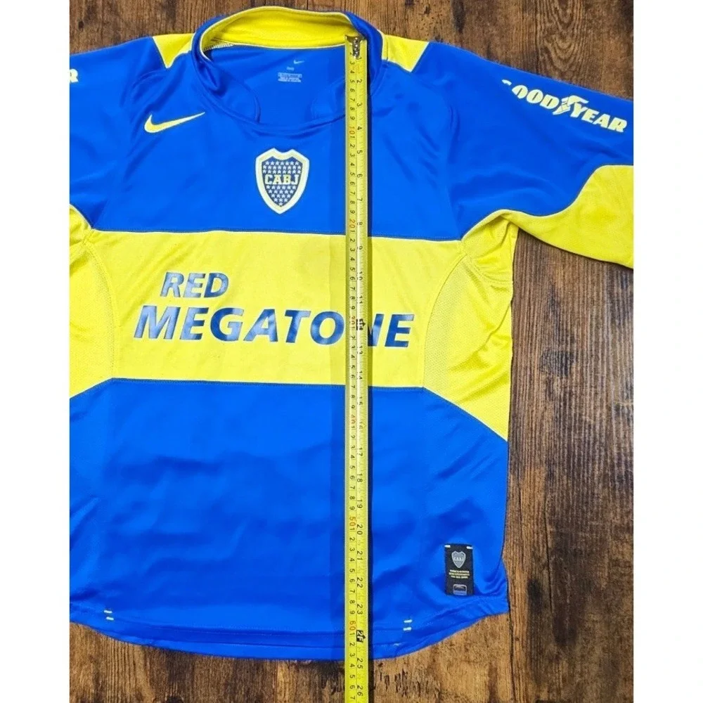 Boca Juniors Soccer Jersey‎ Small Blue 2005-06 Home Kit Football Nike Argentina